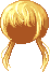 Beach Wavy Pigtails Hair, blonde