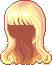 Bouncy Wave Hair, orange