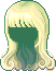 Bouncy Wave Hair, green