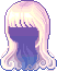 Bouncy Wave Hair, purple