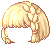 Chic Fluffy Bob Hair, blonde