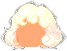 Fluffy Puffy Cloud Hair, blonde