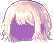 Fuzzy Fried Hair, purple
