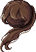 Wind-Tousled Ponytail, brown