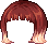 Brush Hair, red