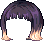 Brush Hair, purple