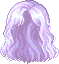 Glass Bead Hair, purple