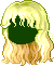 Secret Two-Tone Hair, green