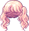 Bubbly Hair, red