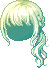 Galaxy Hair, green