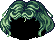 Mustache Hair, green