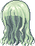 Forget-me-not Hair, green