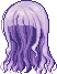 Forget-me-not Hair, purple