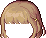 Schoolgirl Cut, brown