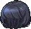 Dyed Dark Hair, blue