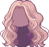 Stylish Wavy Hair, brown