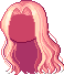 Gentle Wave Hair, red