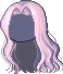 Gentle Wave Hair, purple