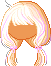 Pastel Hair, orange