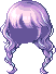 Coy Braided Pigtails, purple