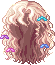 Wavy Ribbon Hair, brown