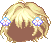 Flower Poodle Hair, blonde