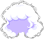 Cottony Cloud Hair, purple