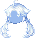 Spirit Fox Hair, blue