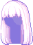 '90s Long Bob, purple