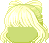 Hair Bow Half-Updo, green