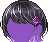 Sweet Star Hair, purple