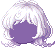 Braided Bob Hair, purple