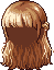 Long Hair with Cropped Bangs, brown