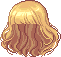 Poofy Locks with Cropped Bangs, blonde