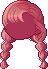 Cadena Bangs, red