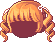 Curly Princess Hair, orange