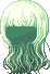 Misty Moon Hair, green