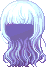 Misty Moon Hair, blue