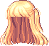 Chickpea Hair, orange