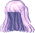 Chickpea Hair, purple