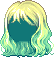 Fruity Explosion Hair, green