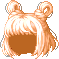 Messy Bob Hair, orange