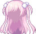 Double Ponytail Hair, red