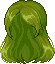 Natural Flora Hair, green
