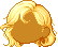 Voluminous Short Crescent Hair, blonde