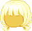 Child's Round Hair, blonde