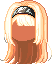 Casual Bandana Hair, orange