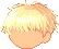 Fuzzy Fried Hair, blonde