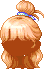 Bun Bun Hair, orange