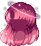 Galaxy Girl Hair, red